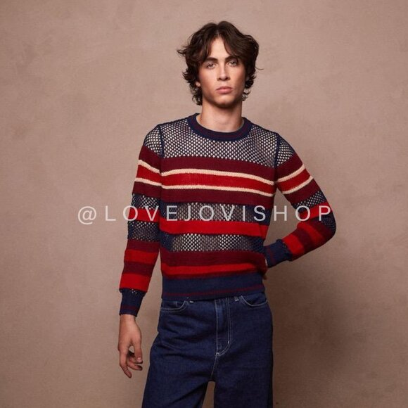 Runway! Isabel Marant Étoile 'Deacon' Mesh Sweater | As Seen on Aidan Bissett! - Picture 2 of 9